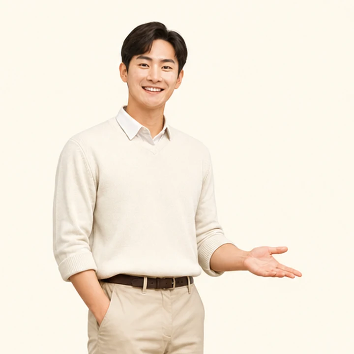 기아 모닝 저신용장기렌트카 상담 신청을 안내하는 담당자